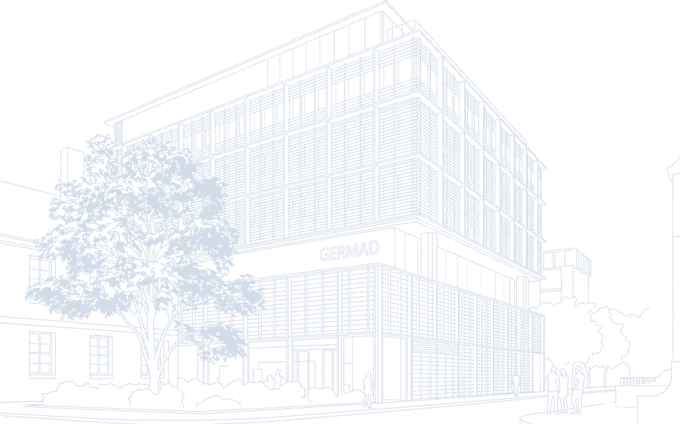 Medical Research Center — line illustration